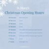 Christmas Opening Hours